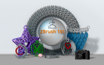 ZBrush 101 - 從零開始學 ZBrush