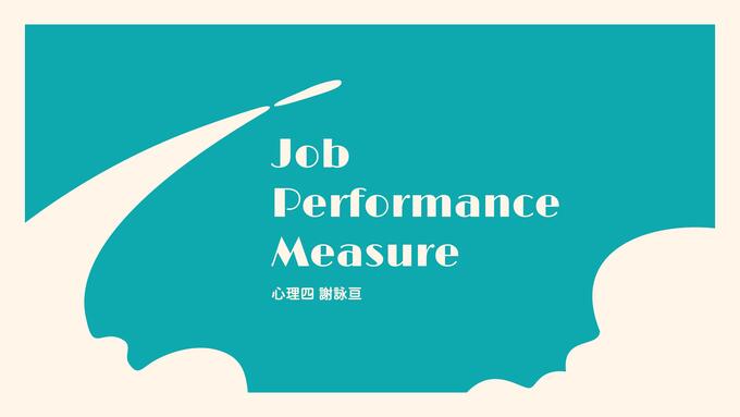 Ch.15 Job Performance Measures