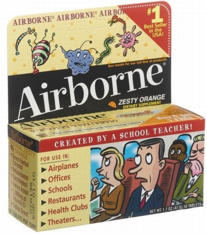 回來欣賞一下藥界奇葩Airborne當年的行銷創舉