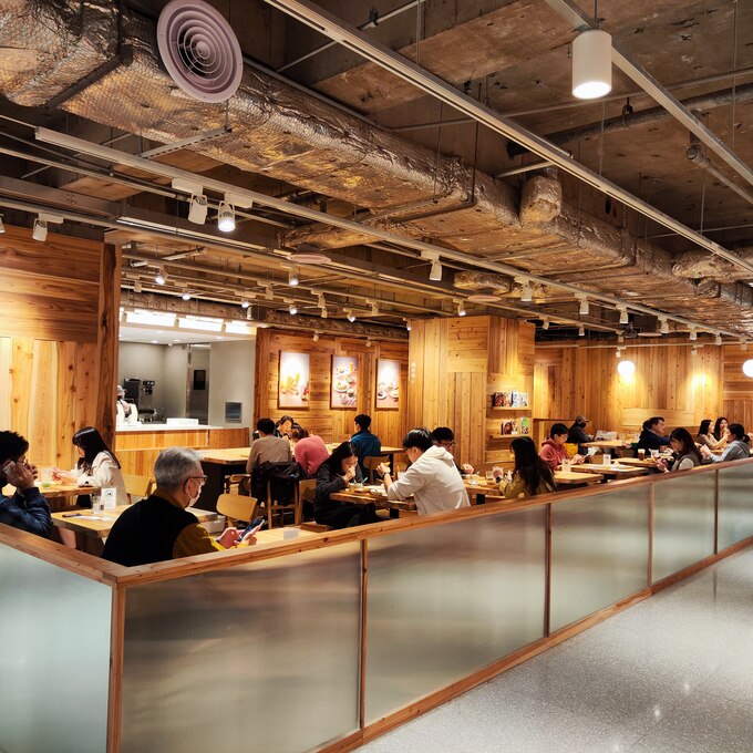 MUJI無印良品 (1)餐飲空間- 餐廳區域動線與IE運作-